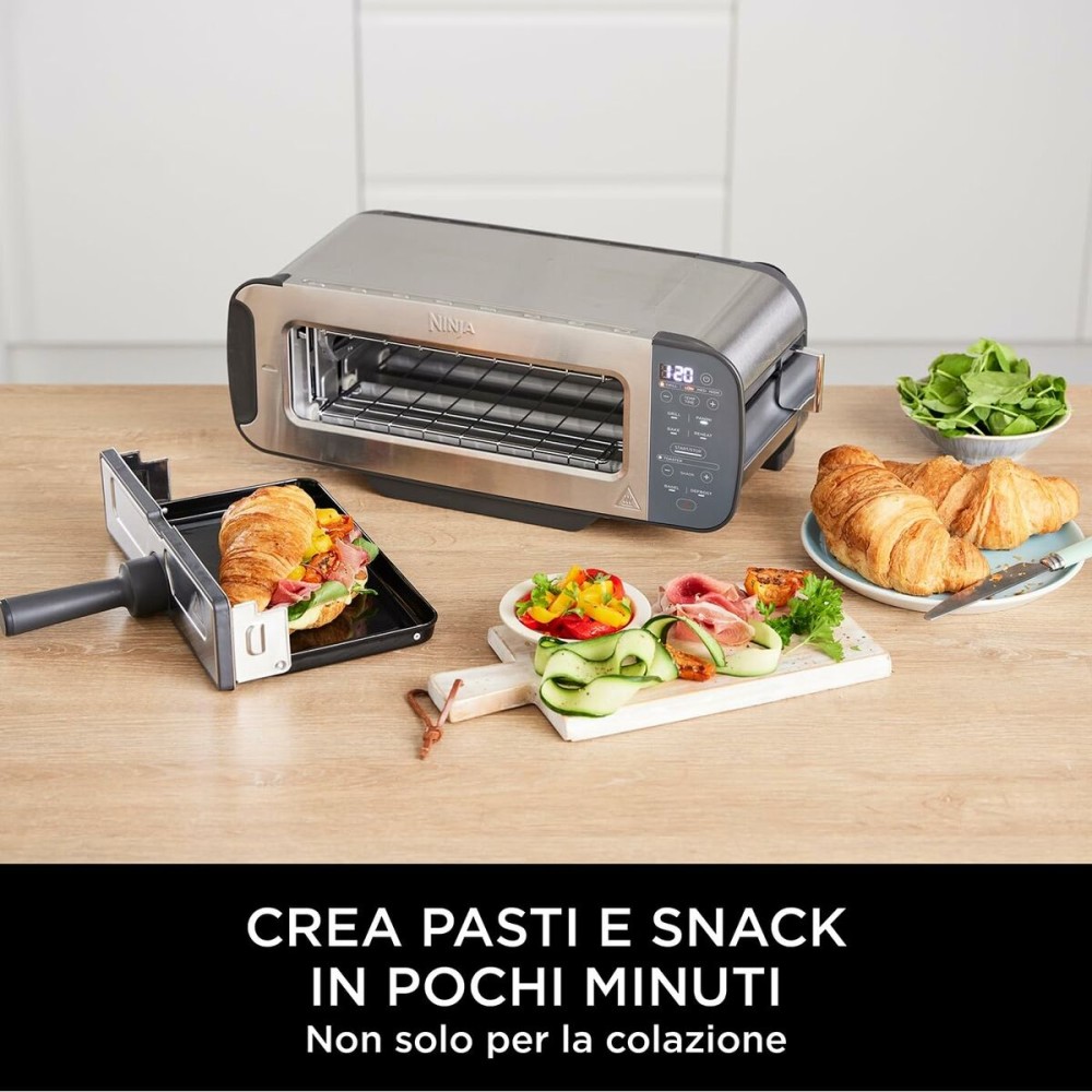 Toaster NINJA Silberfarben 1200 W 3 in 1