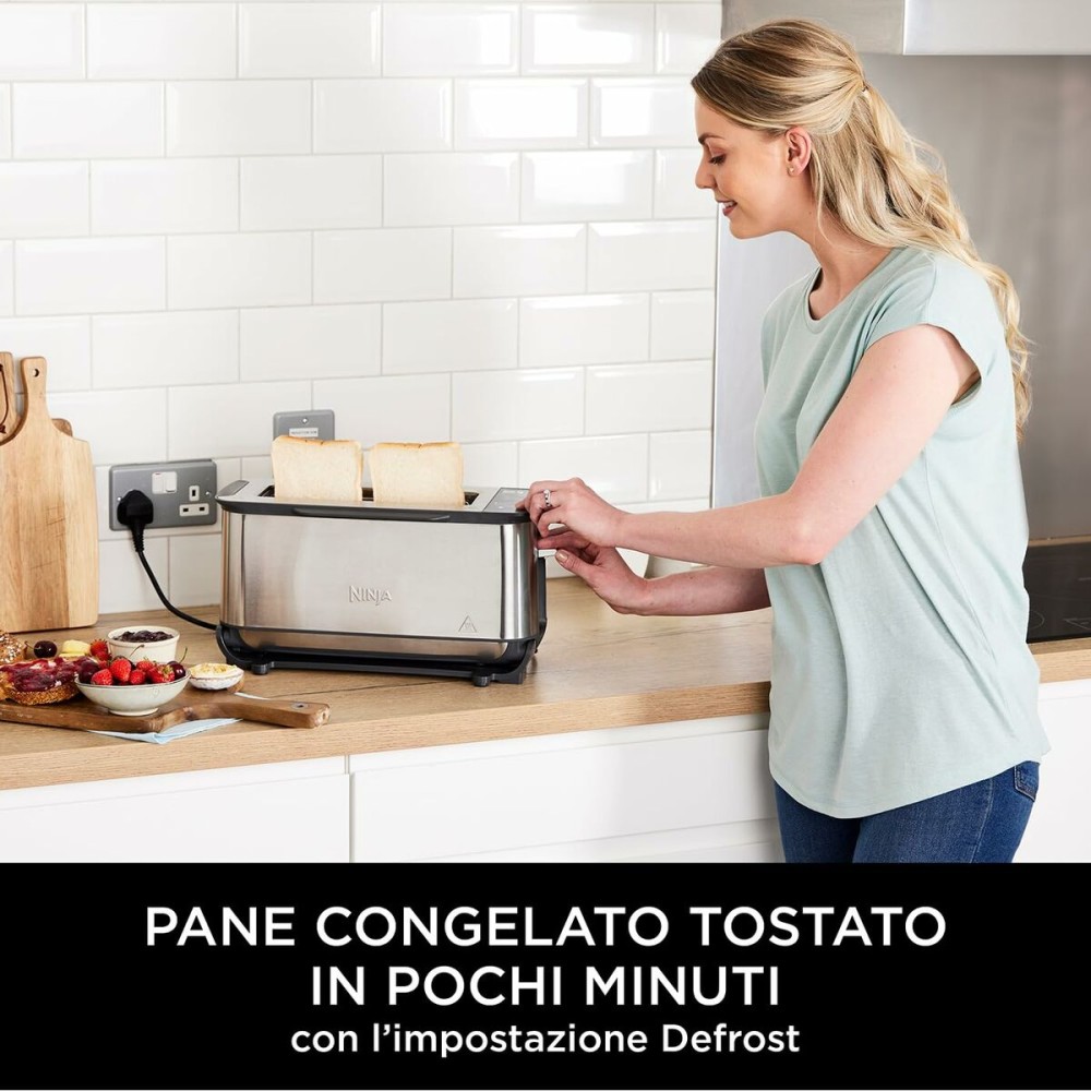 Toaster NINJA Silver 1200 W 3-in-1