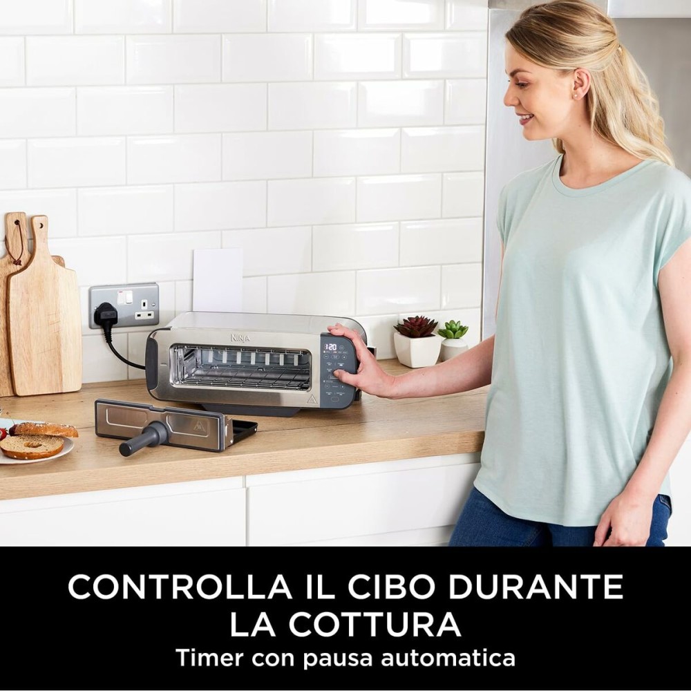 Toaster NINJA Silver 1200 W 3-in-1