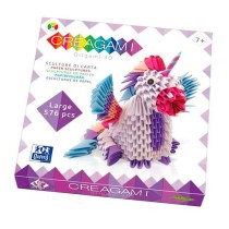 Satz mit Papierhandarbeiten Oxford Creagami 3D Einhorn