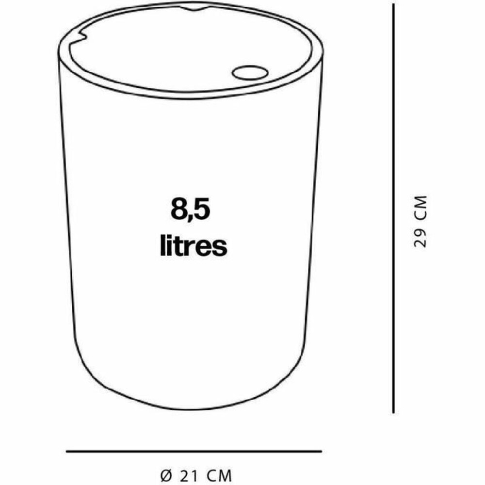 Corbeille à papier TODAY UTILITY Blanc 8,5 L 21 x 29 cm