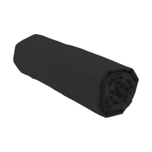Spannbetttuch HOME LINGE PASSION HP72107 Schwarz 140 x 190 cm Double size 140 x 190 + 30 cm