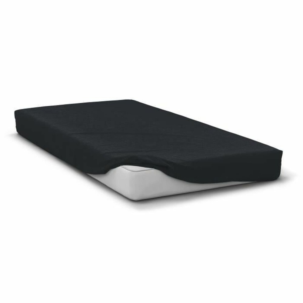 Spannbetttuch HOME LINGE PASSION HP72107 Schwarz 140 x 190 cm Double size 140 x 190 + 30 cm