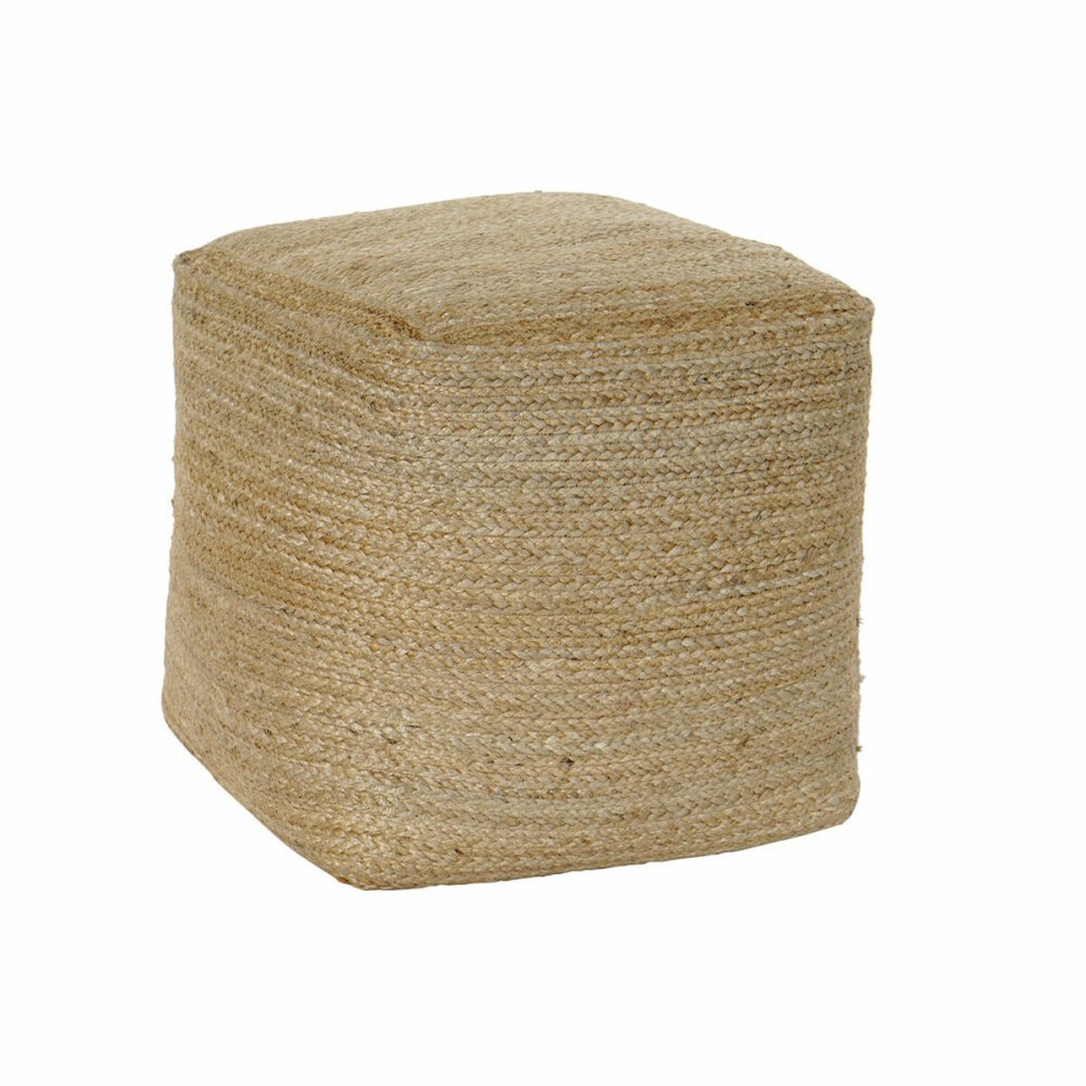 Repose-pied DKD Home Decor Fibre Naturel (45 x 45 x 40 cm)