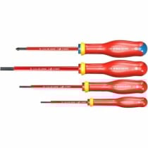 Jeu de tournevis Facom Protwist Isolated 1000V AT4VEPB Plate Pozidriv 4 Pièces