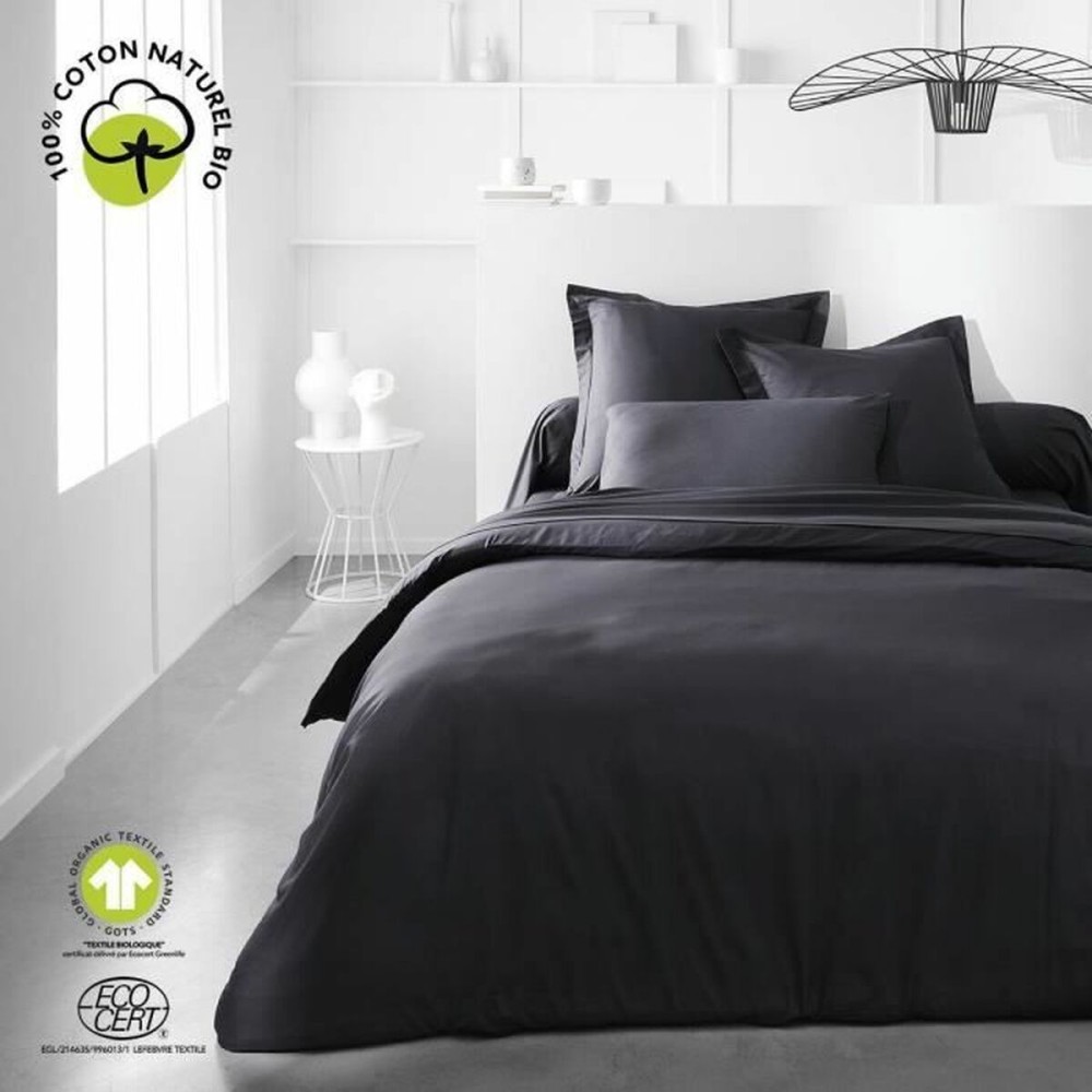 Pillowcase TODAY Black 63 x 63 cm