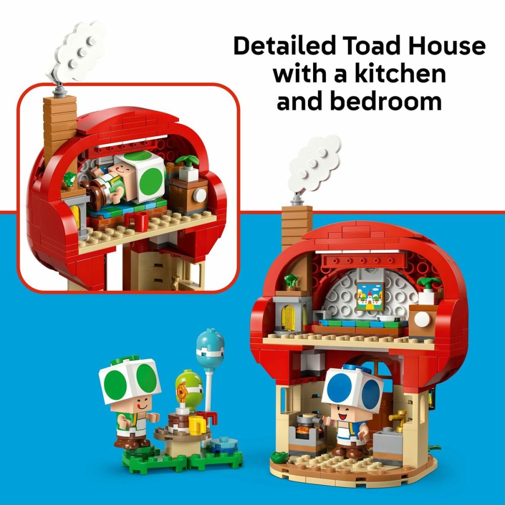 Construction set Lego 72041 Party at Toad's House 276 Pieces