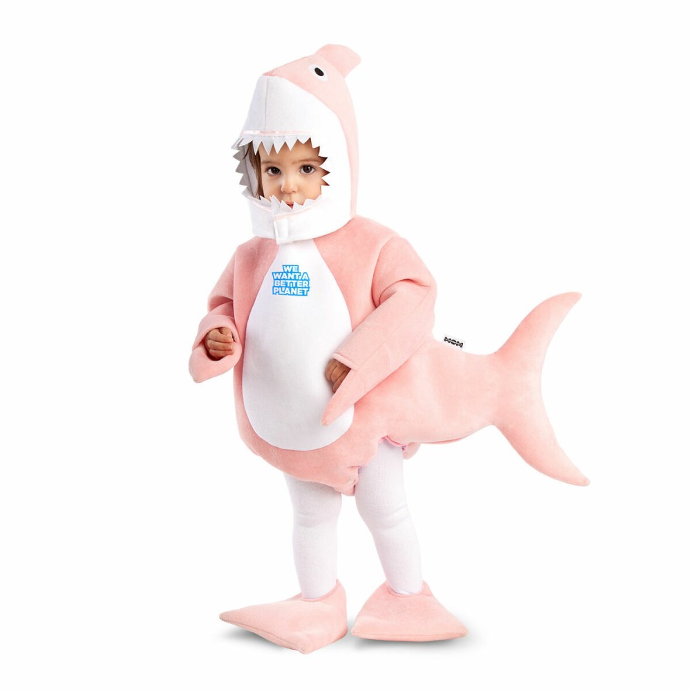 Costume for Children My Other Me Shark Pink (3 Pieces)