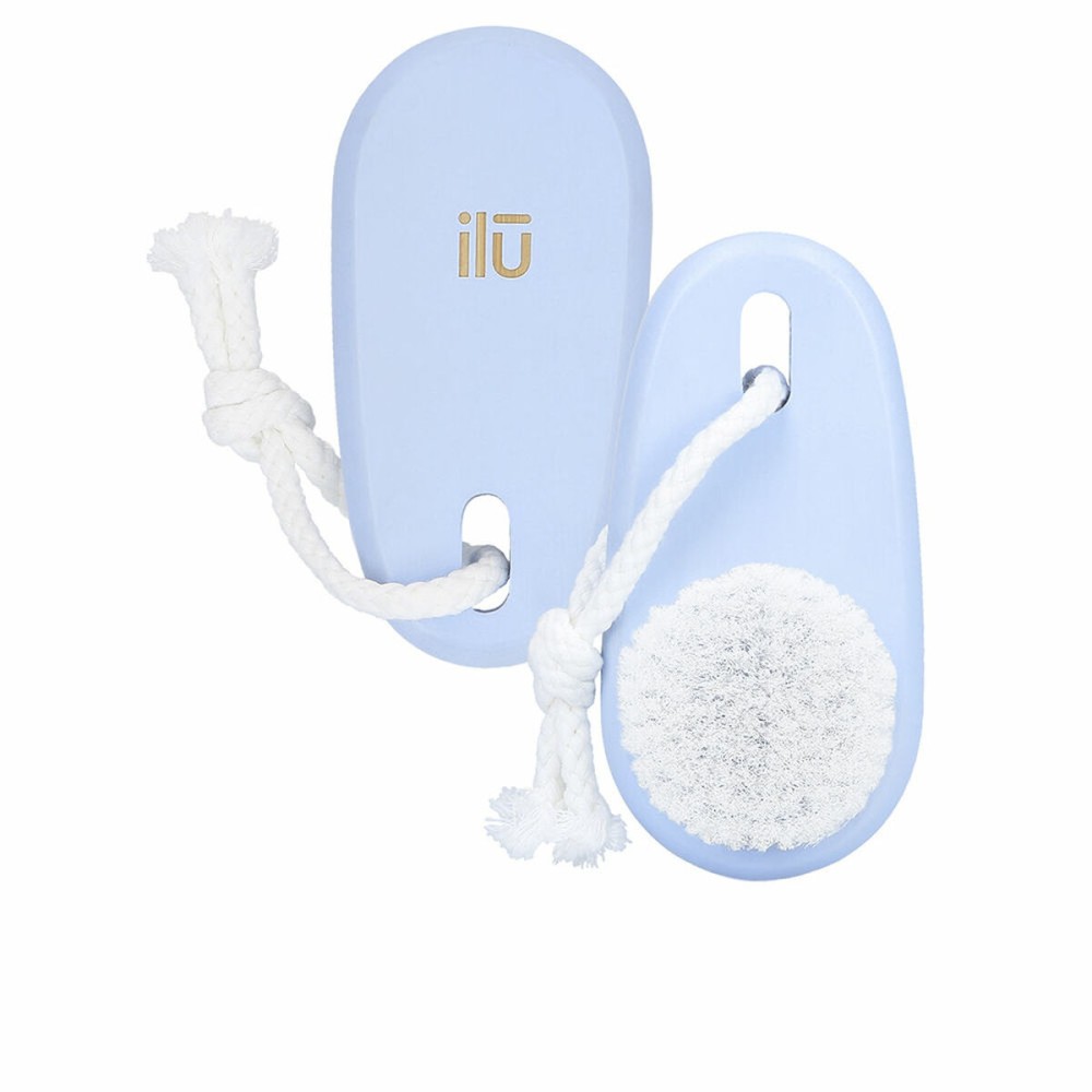 Facial Cleansing Brush Ilū Bamboon Blue true blue Oval