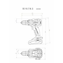 Electric screwdriver Metabo 900 W 34 Nm