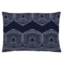 Cushion cover Naturals Blue Mand (50 x 30 cm)