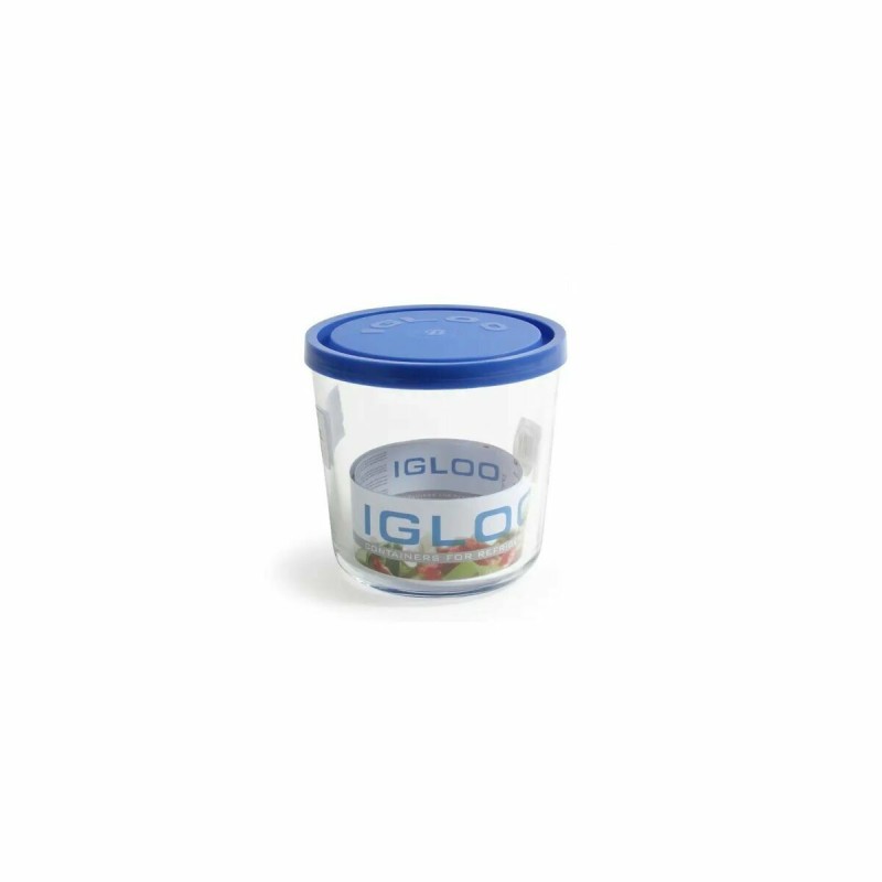 Bocal Borgonovo Igloo Bleu 800 ml (12 Unités)