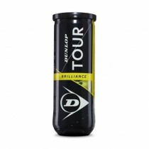 Tennis Balls Brilliance Dunlop 601326 Yellow Black (3 pcs)