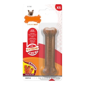 Jouet pour chien Nylabone Dura Chew Bacon Nylon Taille XS