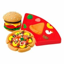 Knetspiel Colorbaby Burger & Sandwich Bunt (19 Stücke)