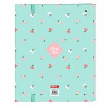 Ring binder Glow Lab Pepa A4 Green (27 x 32 x 3.5 cm)