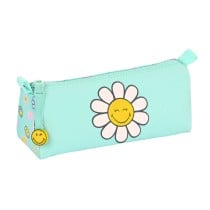 Trousse d'écolier Smiley Summer fun Turquoise (21 x 8 x 7 cm)