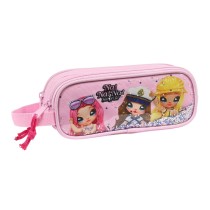 Zweifaches Mehrzweck-Etui Na!Na!Na! Surprise Sparkles Rosa (21 x 8 x 6 cm)