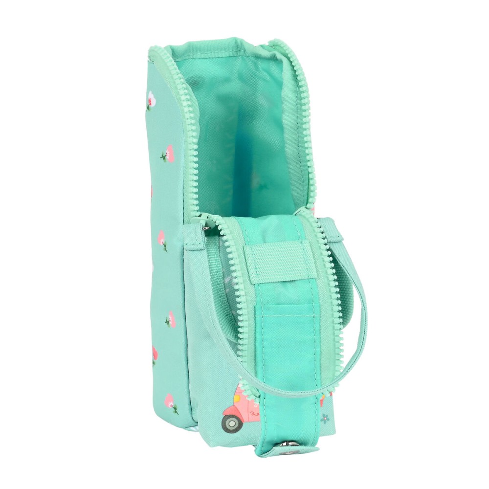 School Case Glow Lab Pepa Green (6 x 21 x 6 cm)