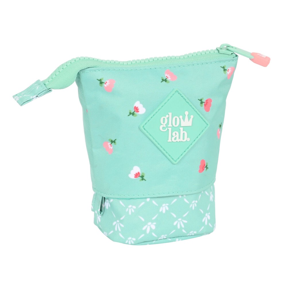 Trousse Gobelet Glow Lab Pepa Vert (8 x 19 x 6 cm)