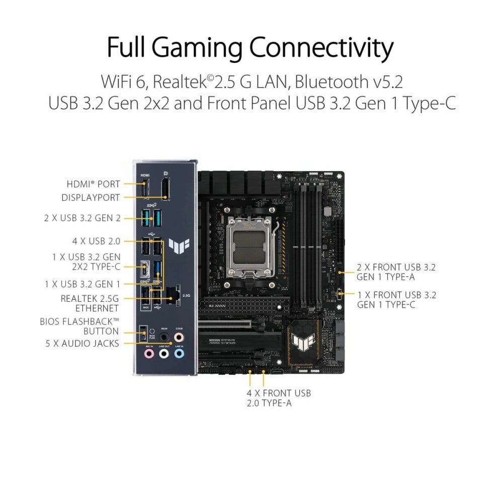 Motherboard Asus AMD AM5 AMD AMD B650