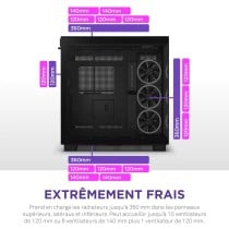 Boîtier ATX semi-tour NZXT H9 Elite Noir