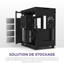 Boîtier ATX semi-tour NZXT H9 Elite Noir