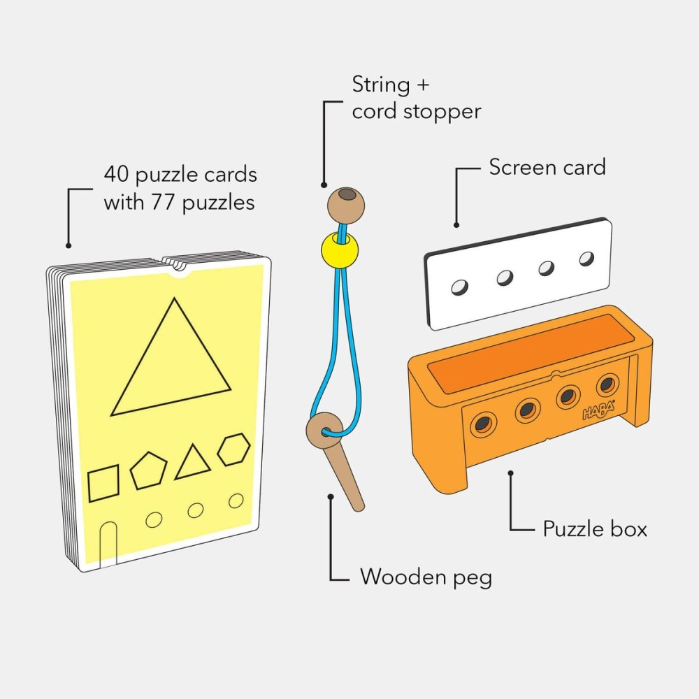 Jeu de société HABA Logic Case Starter Set