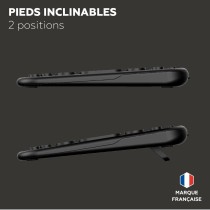 Keyboard and Mouse Mobility Lab CP420W Mini Black AZERTY