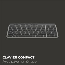 Keyboard Mobility Lab KP450W Compact Black Grey