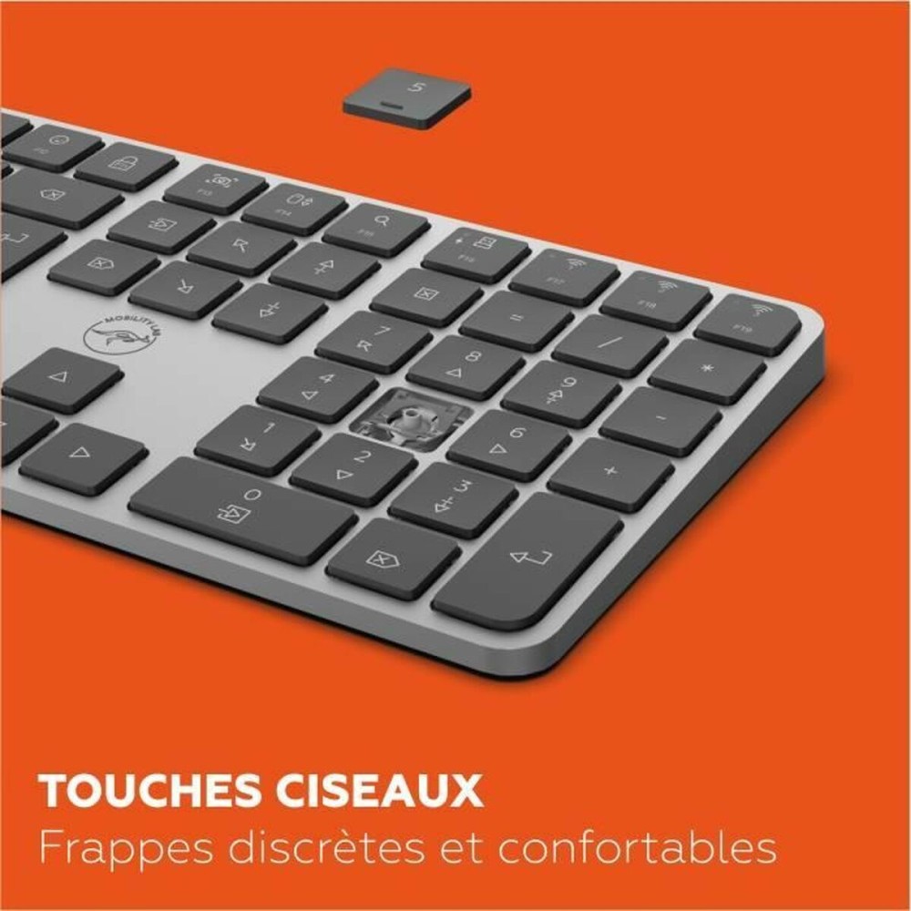 Clavier Mobility Lab KP430W Gris