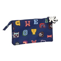 Triple Carry-all Mickey Mouse Clubhouse Only one Navy Blue 22 x 12 x 3 cm