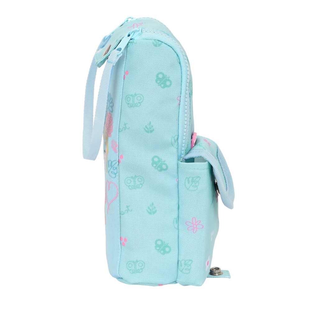 Trousse d'écolier Glow Lab Cute doll Bleu clair (6 x 21 x 6 cm)