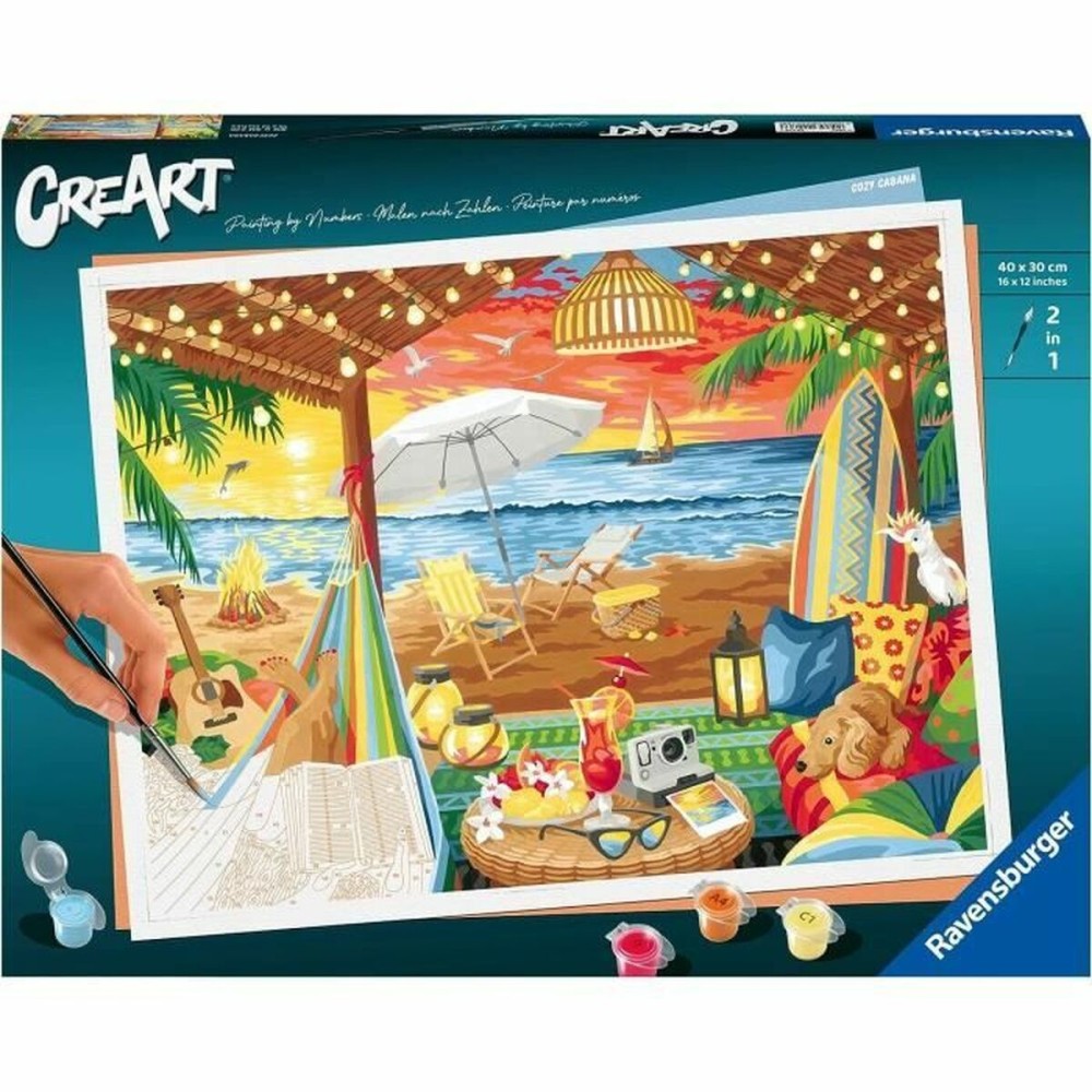 Travaux Manuel Ravensburger Cozy Cabana Carton