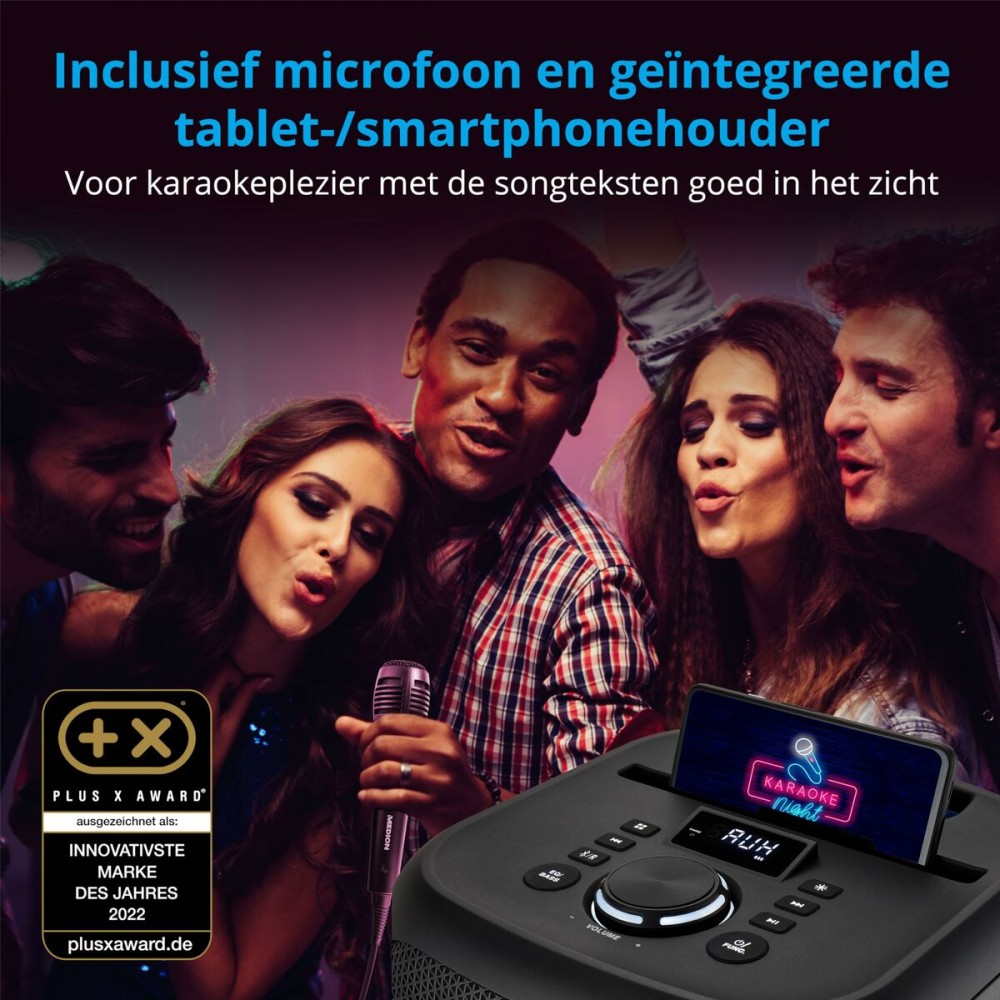 Portable Bluetooth Speakers Medion Black 50 W