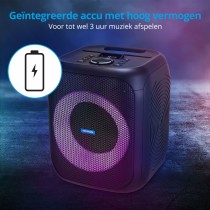 Portable Bluetooth Speakers Medion Black 50 W