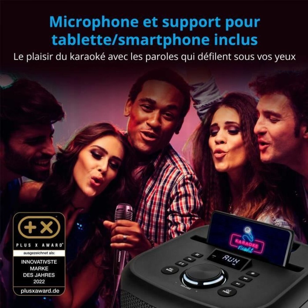 Portable Bluetooth Speakers Medion Black 50 W