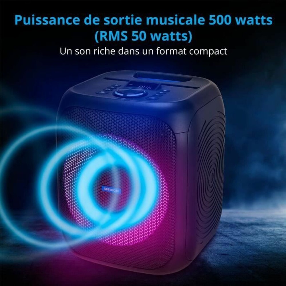 Portable Bluetooth Speakers Medion Black 50 W