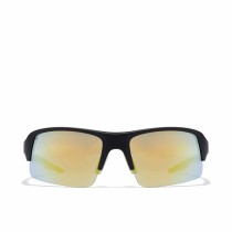 Unisex-Sonnenbrille Hawkers Bat Ø 45 mm Gelb Schwarz