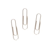 Clips Pincello 382 Silberfarben Metall Mittel (24 Stück)