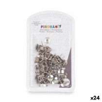 Drawing pins Pincello 395 Silver Metal (24 Units)