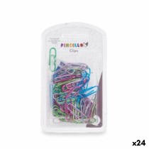 Clips Pincello 384 Multicolour Metal Small (24 Units)