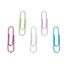 Clips Medium Multicolour Metal (24 Units)