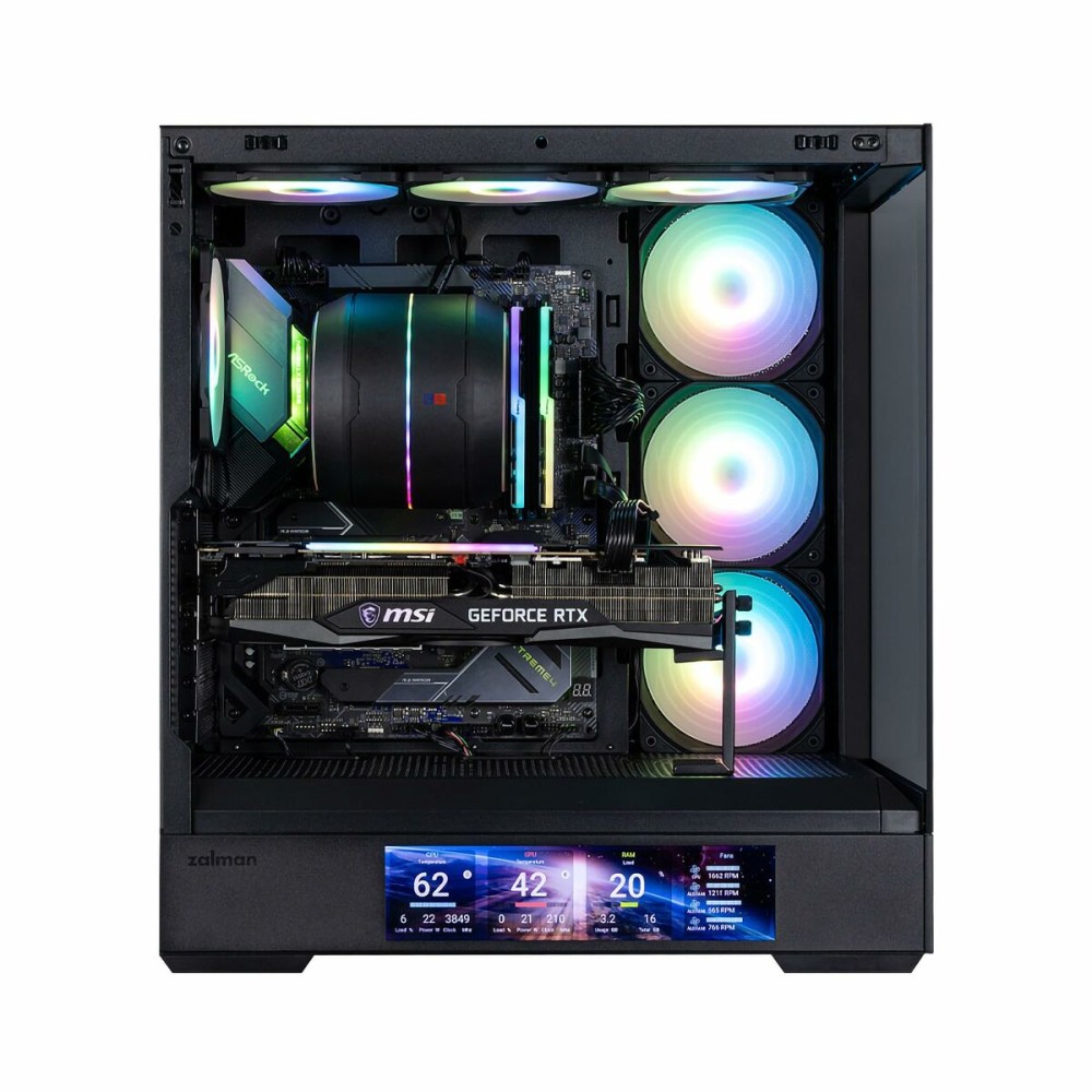ATX Semi-tower Box Zalman P40 DS Black