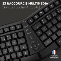 Keyboard Mobility Lab Azerty French Black