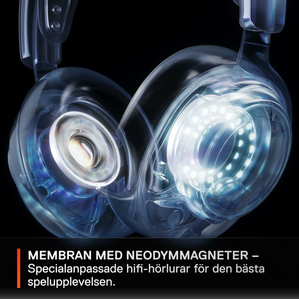 Kopfhörer mit Mikrofon SteelSeries Arctis Nova 7P Weiß