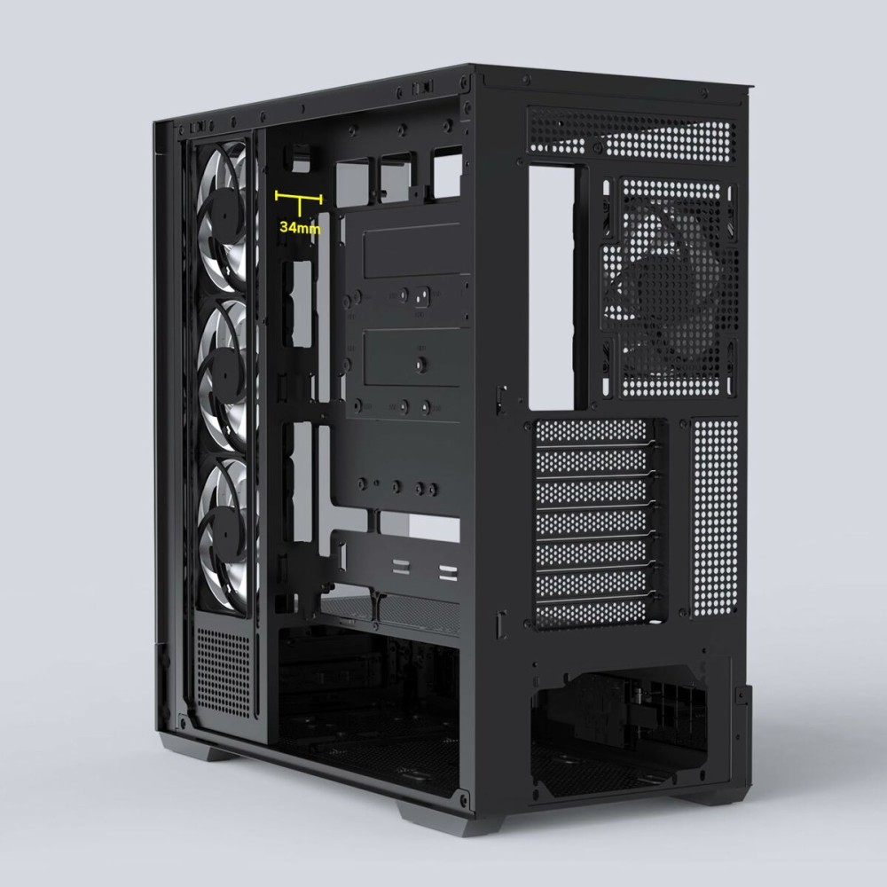 ATX Semi-tower Box Zalman P40 DS Black
