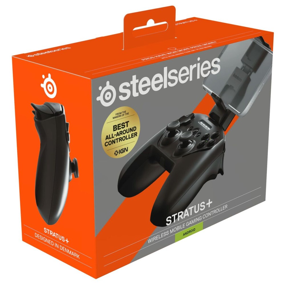 Contrôle des jeux SteelSeries 69076 Noir Bluetooth Bluetooth 4.1