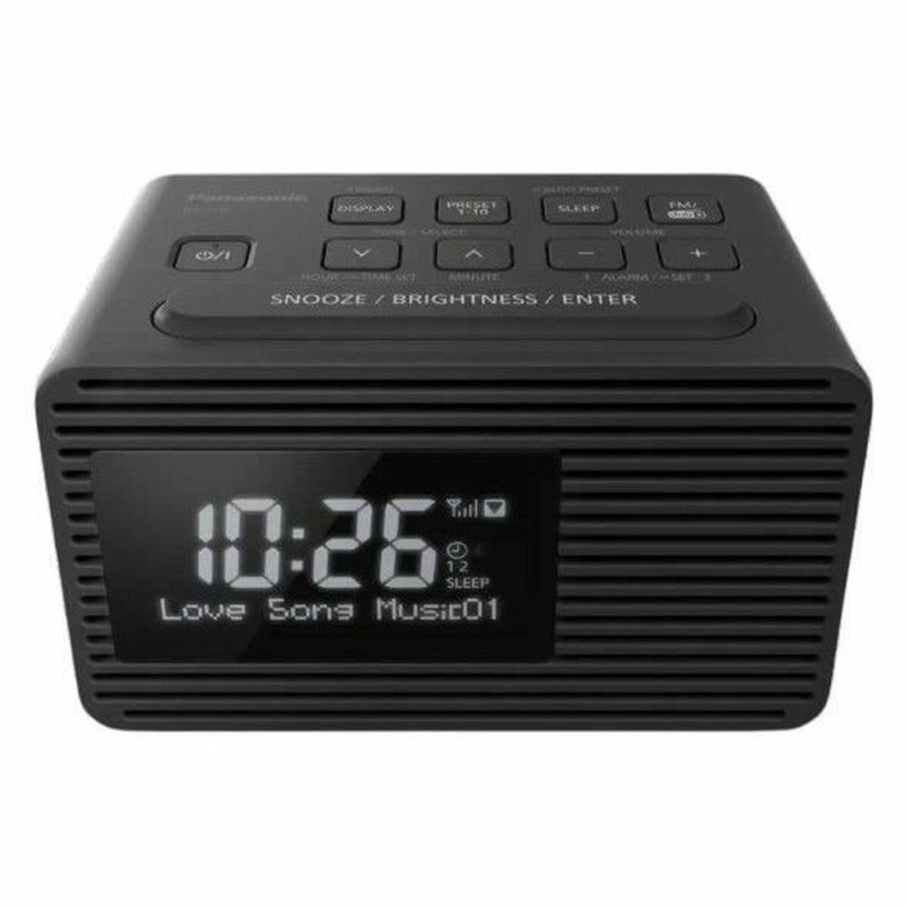Radiowecker Panasonic RC-D8EG-K Schwarz