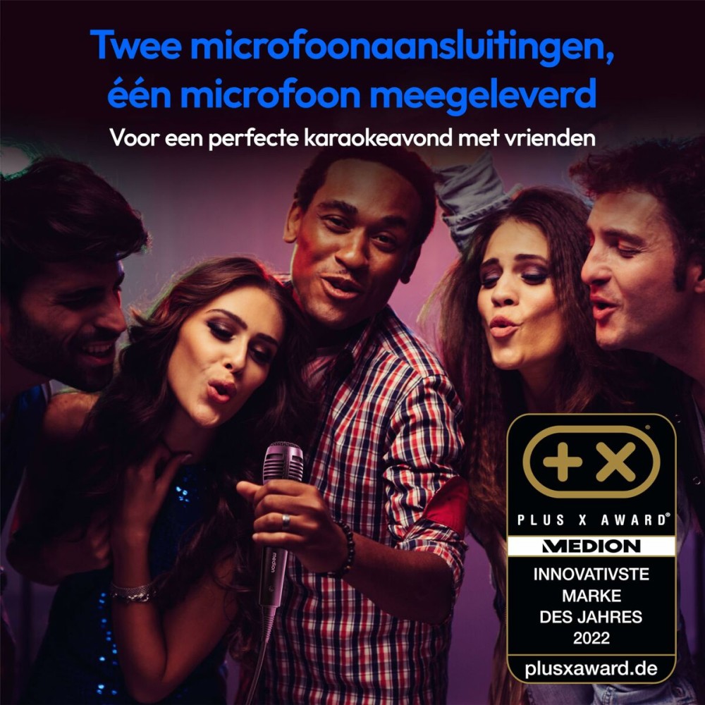 Tragbare Bluetooth-Lautsprecher Medion LIFE P61552 Schwarz